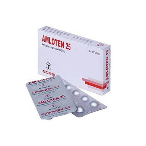 Picture of Amloten 25 Tablet